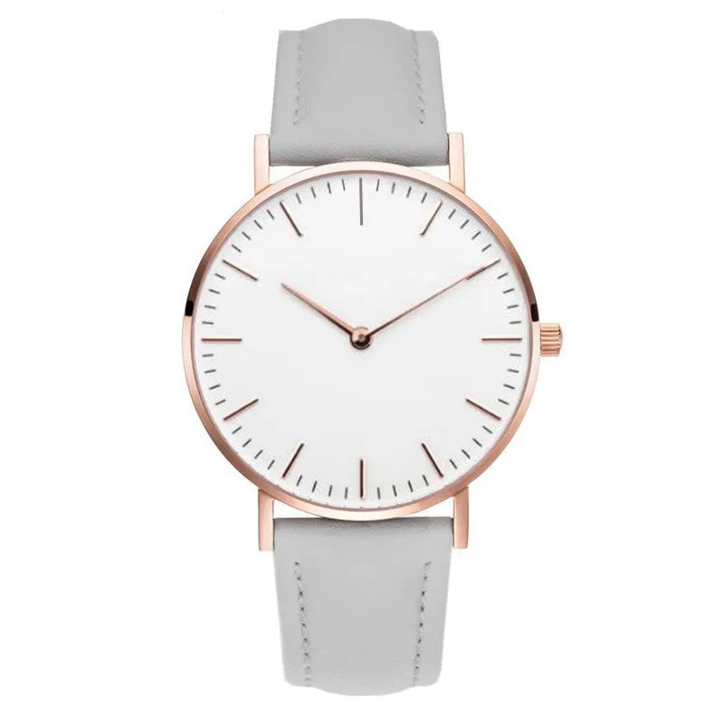 Luxury Fashion Watch Women Leather Watch Ladies Simple Quartz Bracelet Wrist Watch Women's Clock Zegarek Damski 2025 Reloj
