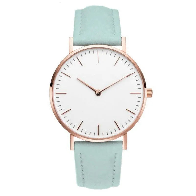 Luxury Fashion Watch Women Leather Watch Ladies Simple Quartz Bracelet Wrist Watch Women's Clock Zegarek Damski 2025 Reloj