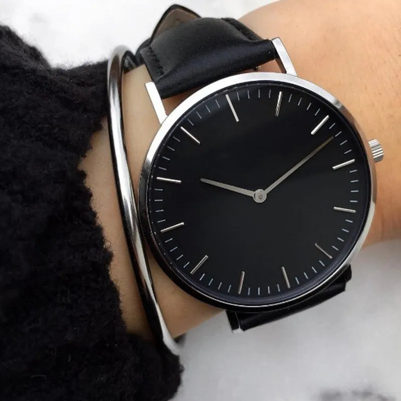 Luxury Fashion Watch Women Leather Watch Ladies Simple Quartz Bracelet Wrist Watch Women's Clock Zegarek Damski 2025 Reloj
