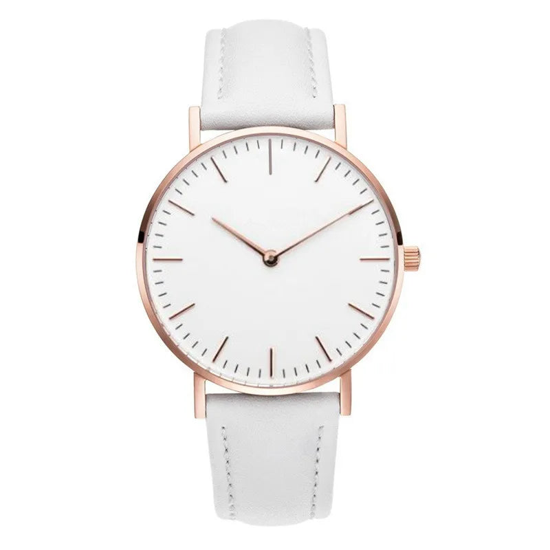 Luxury Fashion Watch Women Leather Watch Ladies Simple Quartz Bracelet Wrist Watch Women's Clock Zegarek Damski 2025 Reloj