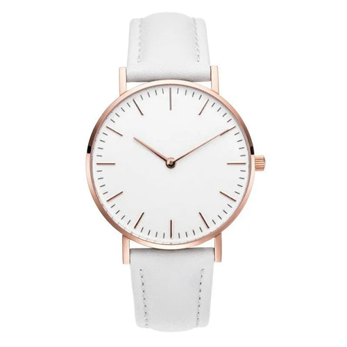 Luxury Fashion Watch Women Leather Watch Ladies Simple Quartz Bracelet Wrist Watch Women's Clock Zegarek Damski 2025 Reloj