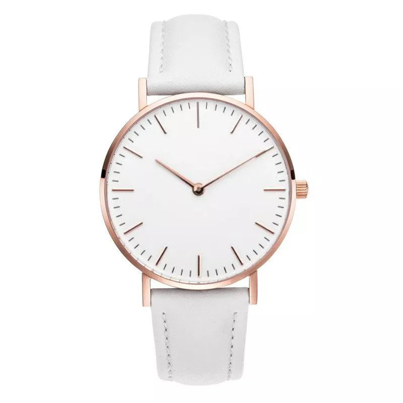 Luxury Fashion Watch Women Leather Watch Ladies Simple Quartz Bracelet Wrist Watch Women's Clock Zegarek Damski 2025 Reloj